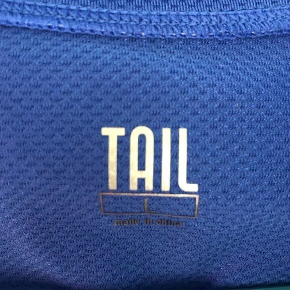 Tail Blue Pullover Athletic Shirt Large - Picture 6 of 7